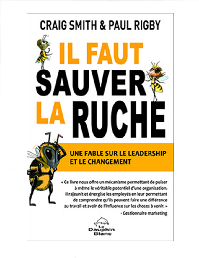 Couverture originale du livre Il faut sauver la ruche!